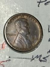 1909 P V. D. B. Lincoln Wheat Cent