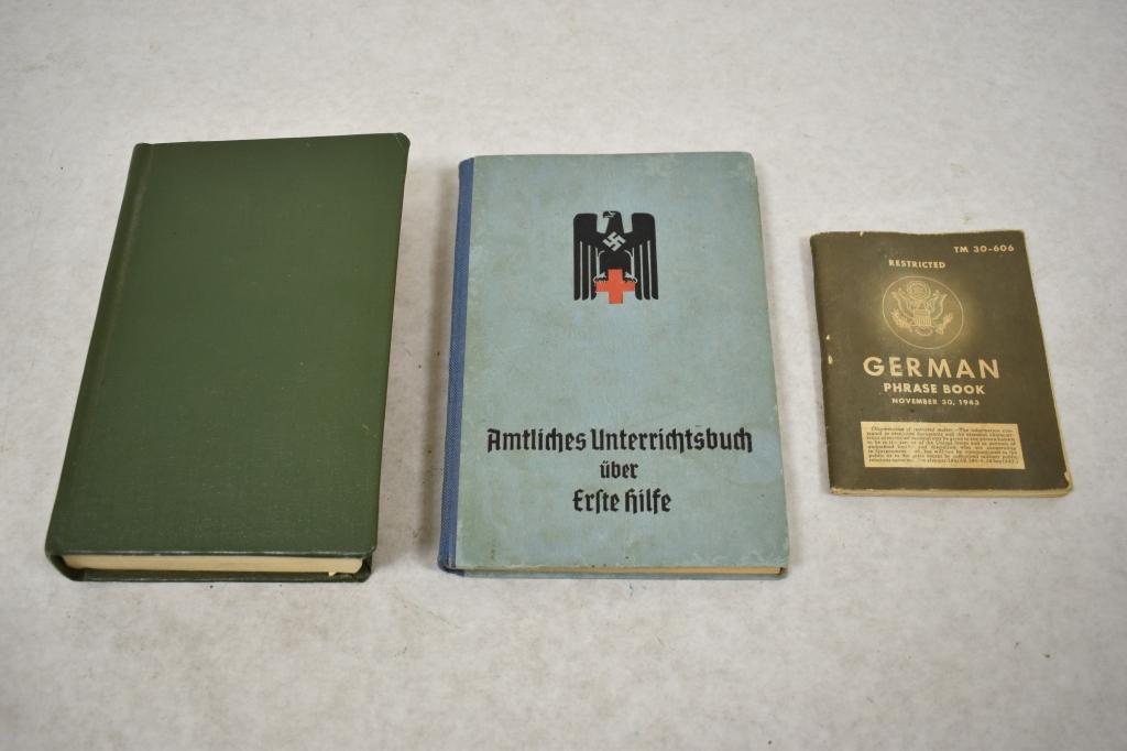 German Three Military Reference Books