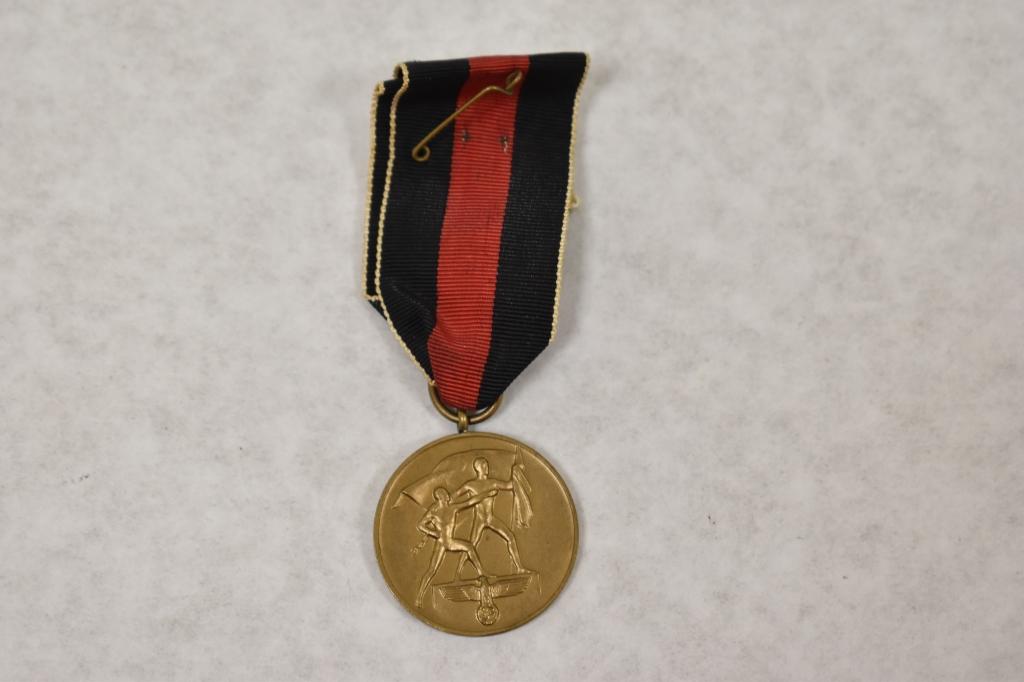 German. WWII 1938 Medal for Liberation of Czech