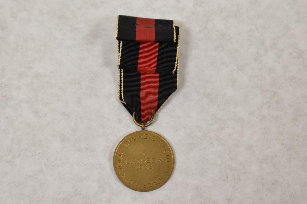 German. WWII 1938 Medal for Liberation of Czech