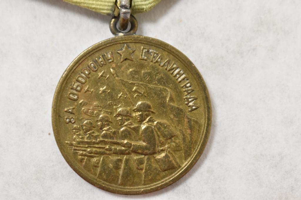 Soviet Russia. WWII Medal Defence of Stalingrad