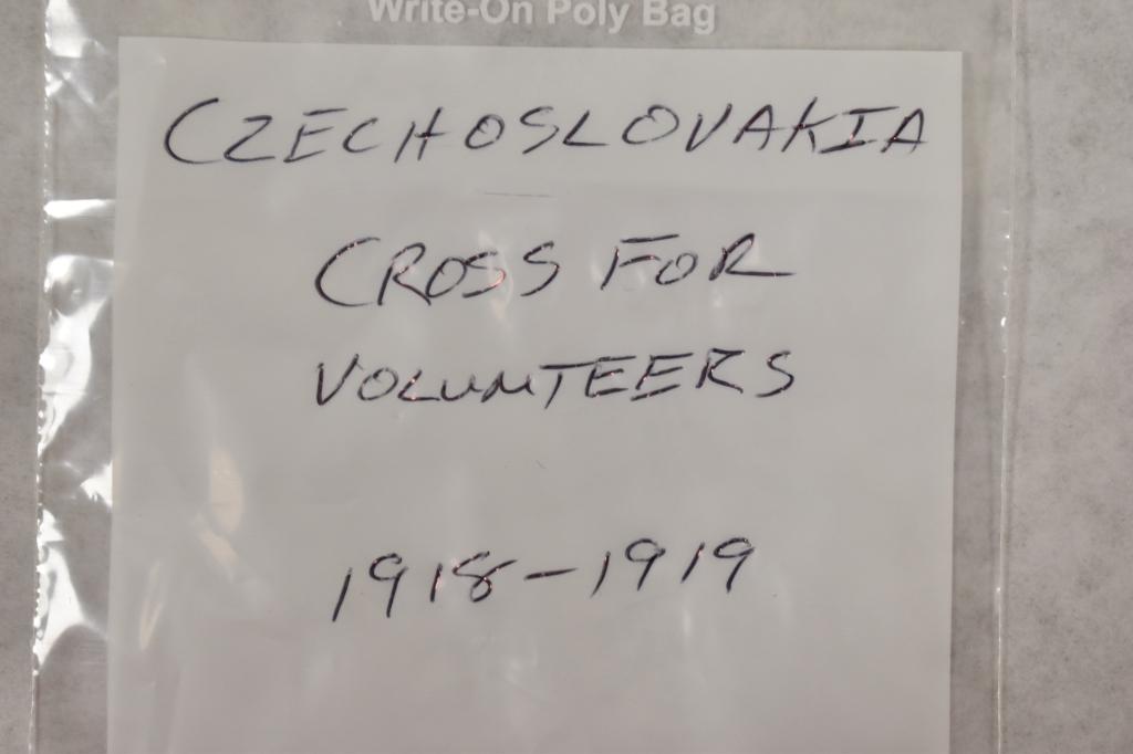 Czech. 1918-1919 Cross for Volunteers