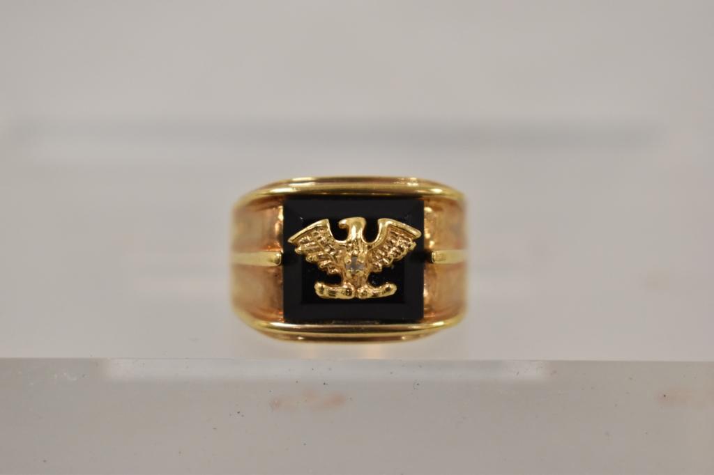 Wings of Gold Ring