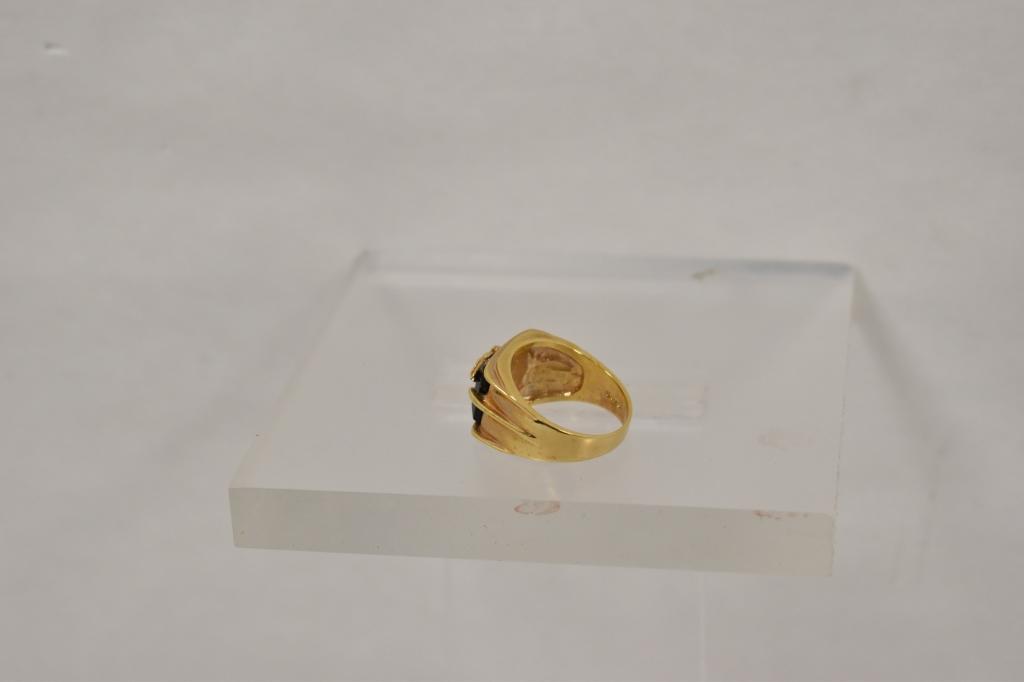 Wings of Gold Ring