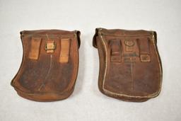 E. German HK Leather Pouches