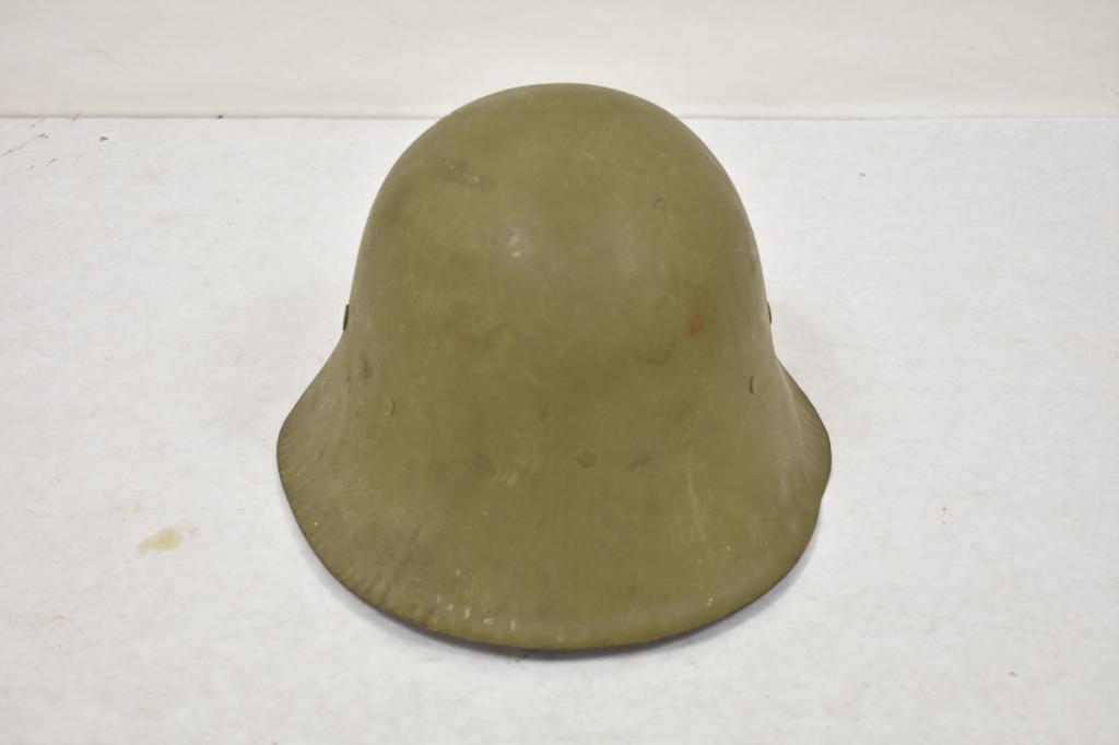 WWII Spanish Military Combat Helmet