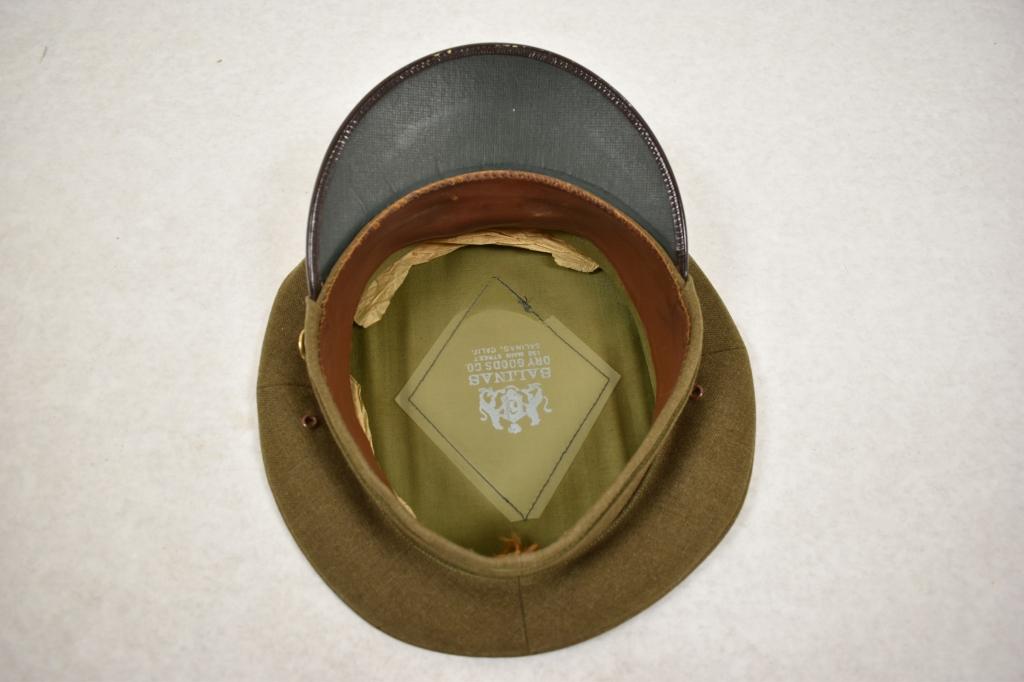 USA. WWII Army Officer Visor Cap