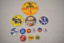Thirteen Vintage Buttons