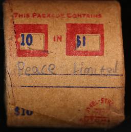 *EXCLUSIVE* x10 Peace Covered End Roll! Marked "Peace Limited"! - Huge Vault Hoard  (FC)