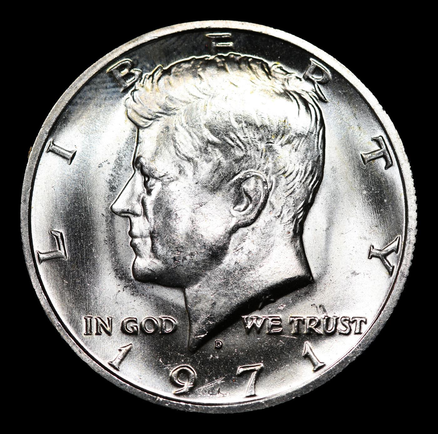 1971-d Kennedy Half Dollar 50c Grades GEM++ Unc