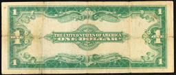 1923 $1 large size Blue Seal Silver Certificate Grades vf++ Signatures Speelman/White