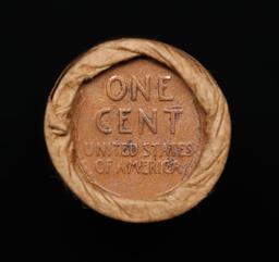 Lincoln Wheat Cent 1c Mixed Roll Orig Brandt McDonalds Wrapper, 1918-d end, Wheat other end