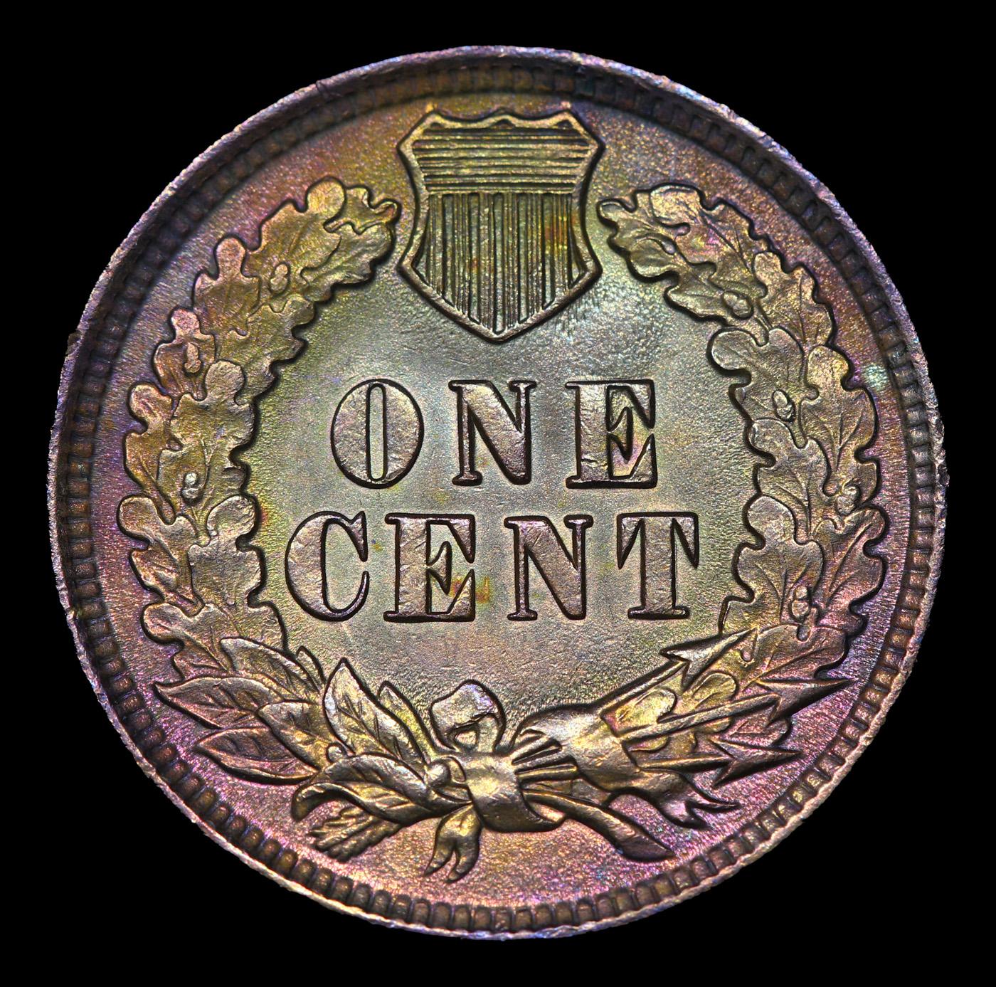 1899 Indian Cent 1c Grades Choice Unc RB