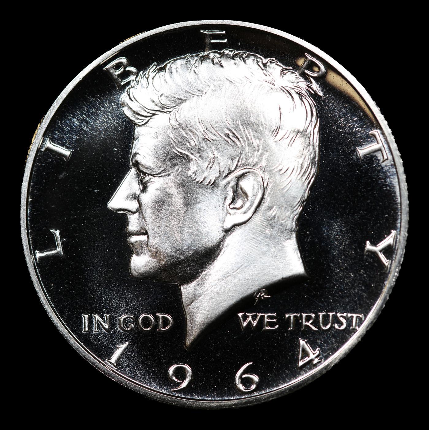 Proof ***Auction Highlight*** 1964 Kennedy Half Dollar TOP POP! 50c Graded pr69 DCAM BY SEGS (fc)