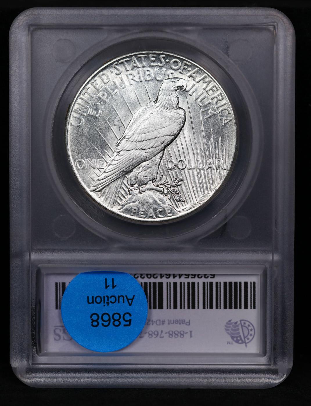 ***Auction Highlight*** 1928-p Peace Dollar 1 Graded ms64+ By SEGS (fc)
