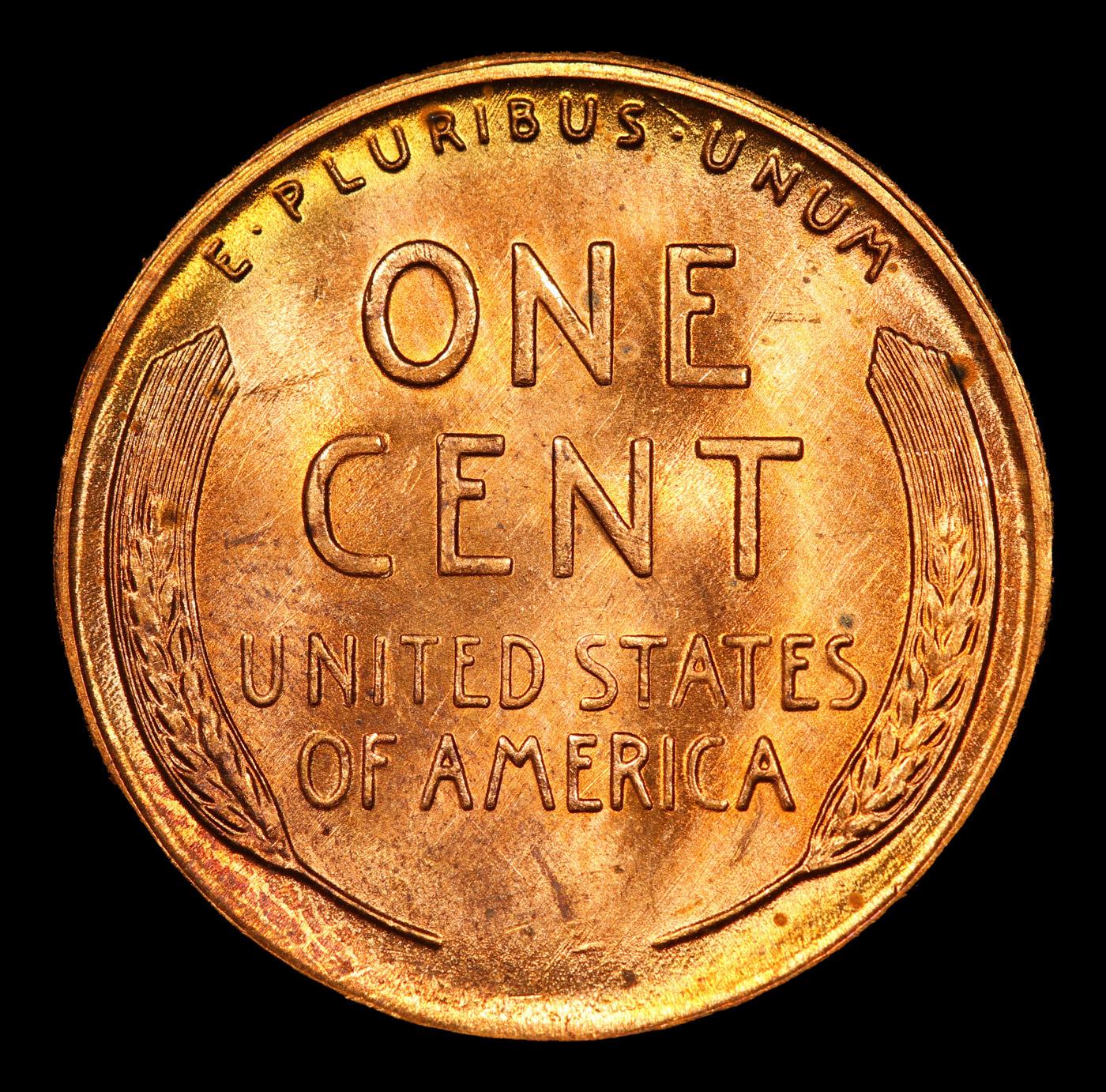 1954-s Lincoln Cent 1c Grades GEM Unc RD
