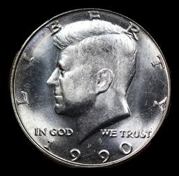 1990-p Kennedy Half Dollar 50c Grades GEM+ Unc