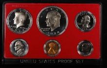 1976 United States Mint Proof Set 6 coins No Outer Box