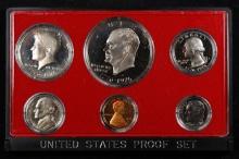 1976 United States Mint Proof Set 6 coins No Outer Box