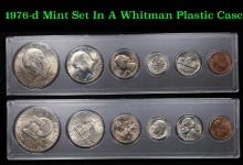 1976-d Mint Set In A Whitman Plastic Case