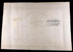 1862 Confederate States $500 Civil War Loan Bond w/ Rotterdam & Amsterdam Registration Stamps