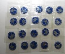 Lot of 13 Blue Ike Mint Set Tokens