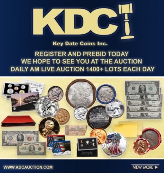 Key Date Coins Spectacular AM Live Auction 20 pt 1