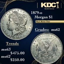 1879-o Morgan Dollar $1 Grades Select Unc