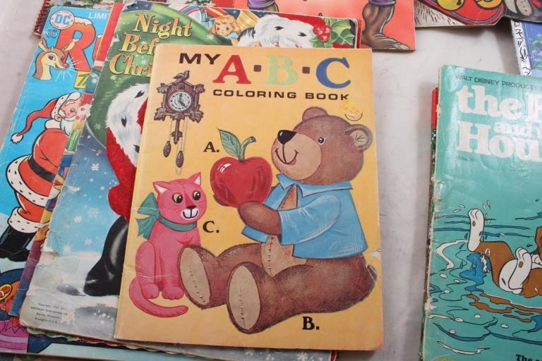 Vintage Children's Books & Color Books