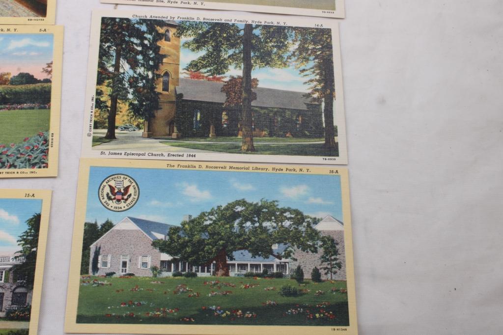 FDR Memorial Shrine Postcards, Frost Knives