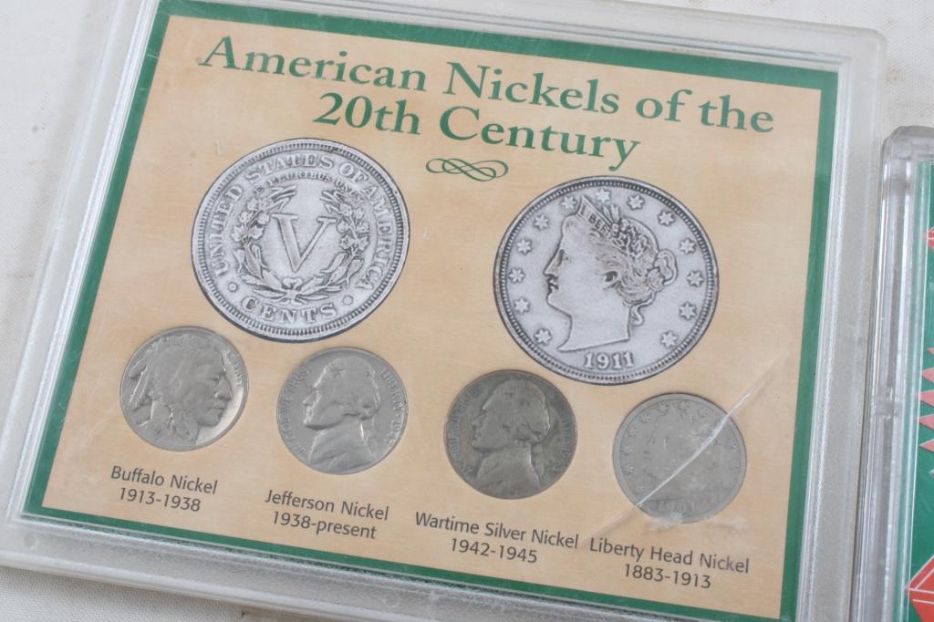 3 Collector Nickels Sets