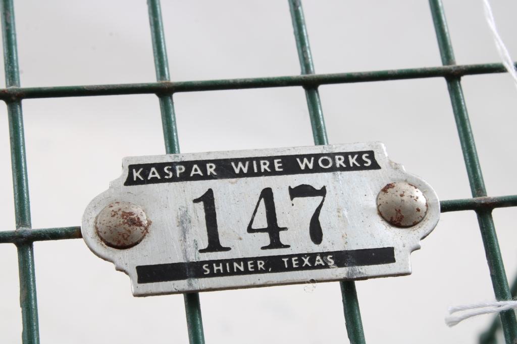 2 Kaspar Wire Works Old Swimming Pool Baskets