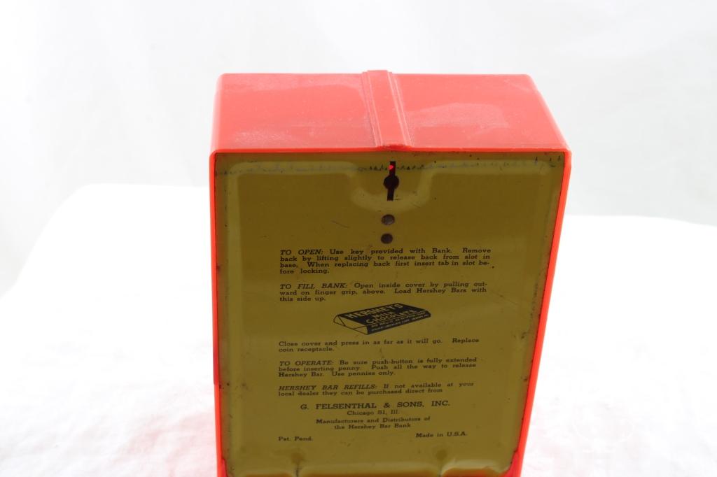 1950's Hershey Bar Candy Bank