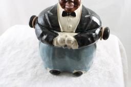 Black Americana Uncle Remus Cookie/Bisquit Jar 8"