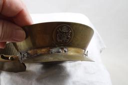 WW2 Air Corp Trench Art Hat, Bugle S&P Shakers