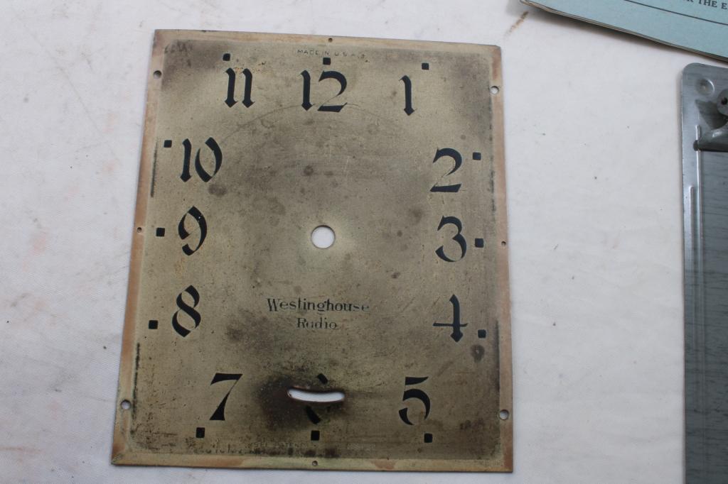 Old Clipboard, Clock Face, Yearbook, Phone Books