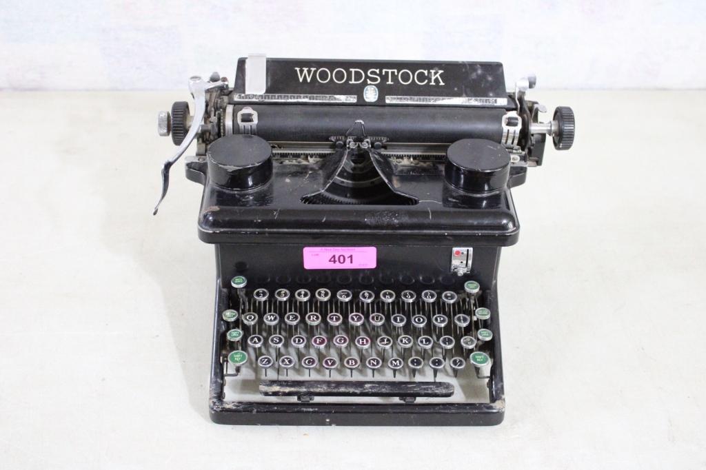 Woodstock 1920's Manual Typewriter N5-#34674