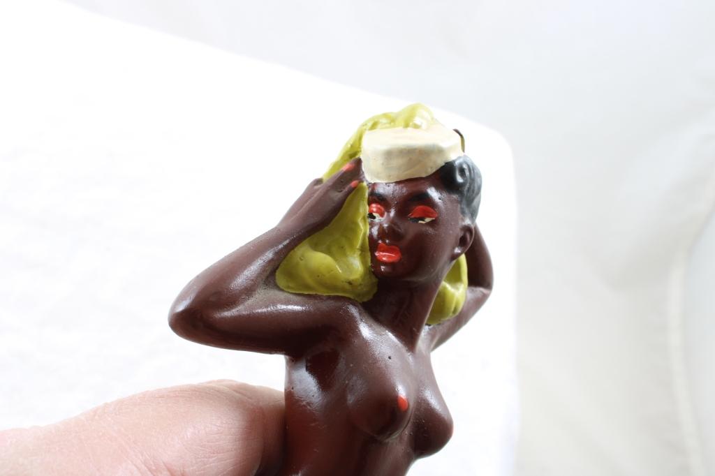 WW2 Pinup Black Nude Rick's Figurines Dated 1944