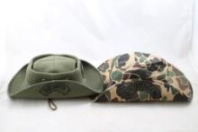 2 Vietnam Boonie Hats Camouflage