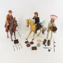 Johnny West, Sam Cobra & Geronimo Figures