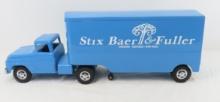Tonka Toys Stix, Baer & Fuller semi truck restored
