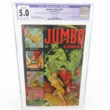 Jumbo Comics  #161 July 52  CGC Restored grade 5.0