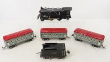 Lionel 249E Engine & tender & 3 cars