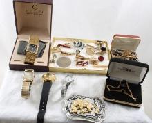 Men's Watches, Jewelry, Belt Buckle, Medallion
