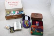 2 Zippo Camel Lighters & Other Adv Collectibles