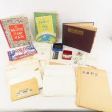 Stamp Collection, loose and in books