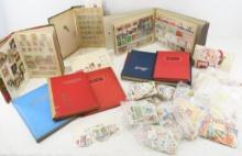 Stamp Collection in books and loose
