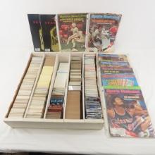 Mixed sports cards and collectibles