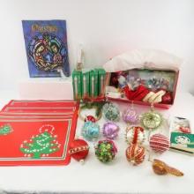 Vintage Christmas ornaments & decorations
