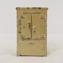 1930's Arcade Kelvinator Cast Iron Bank